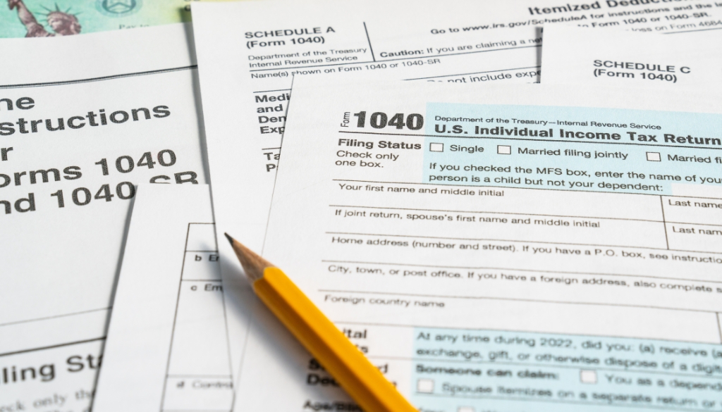 Tax forms. Bosshard Parke Divorce and Family Law.