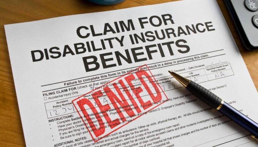 Disability Benefits Denied Claim. Bosshard Parke