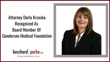 Attorney Darla Krzoska recognized as Board Member of Gundersen Board of Directors