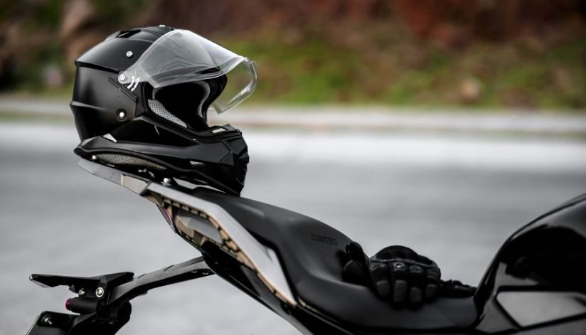 bosshard-parke-law-firm-personal-injury-motorcycle-safety-helmet-on-vehicle